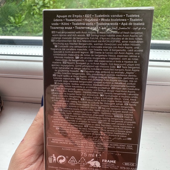 Avon EDT Aspire Men 75ml Fragrance - Picture 2 of 5